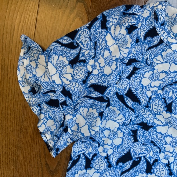 LOFT Floral Short Sleeve Tee. Size M. - Picture 3 of 9